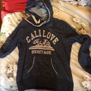 Cali love pull over hoodie